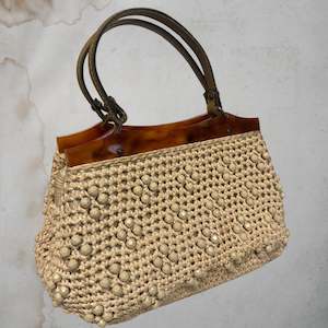 Retro: Patty Crochet Vintage bag Small