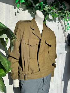 Retro: Nate Khaki Jacket Size 12-14