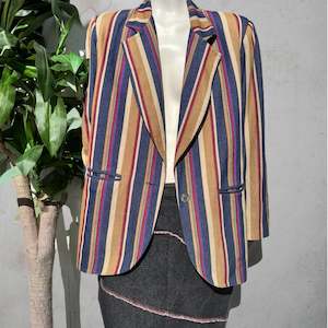 All: Tiffany Striped Blazer Size 14