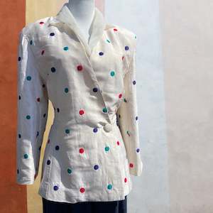 Spring: Dottie 80's Blazer Size 12
