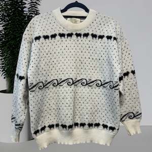 The Golden Sheers Wool Jumper Size S