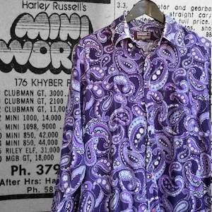 Autumn Winter: Paul Paisley Shirt Size M