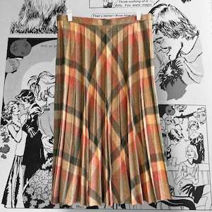 Brianna Plaid Skirt Size 12/14