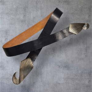 Accessories: Melanie Blue Bow Belt Size 14/16