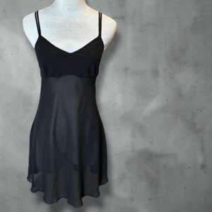 Sabrina Black Mini Dress Size Small