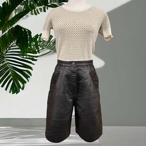 Sale: Street Style Leather Shorts Size 10