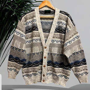 Retro: Hemingway Cardigan Size L /16. M Men’s