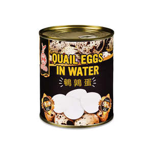 Canned Food: Eaglobe Quail Egg in Water 850g