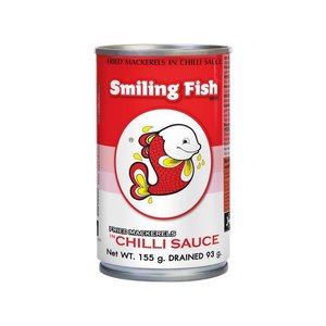 Canned Food: Smiling Fish Fried Mackerel in Chili Sauce 155g