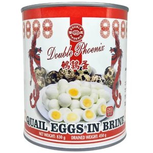 Canned Food: Double Phoenix Quail Eggs in Brine 830g