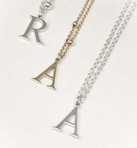 Nz Made Jewellery: Golden Letters