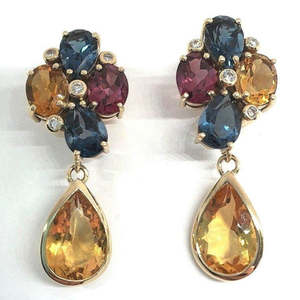 Nz Made Jewellery: Holly Earrings
