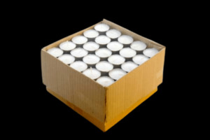 Products: 8-9 Hour Tea Light - 100 pack - Golden Glow Candles