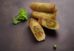 Butter Chicken Spring Roll