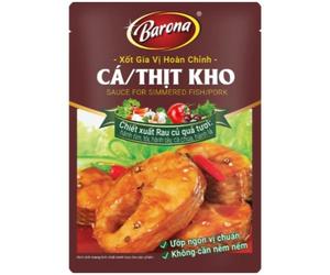 Barona Sauce for Simmered Fish/Pork 80g (Sốt cá kho, thịt kho)