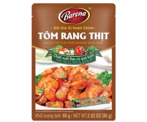 Barona Sauce for Stir-fried Shrimp with Pork 80g (Sốt Tôm Rang Thịt)