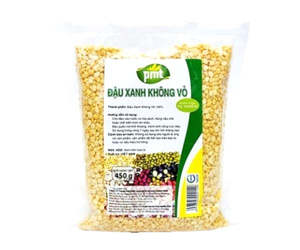 Nuts: Skinless Green bean 450g (Đậu Xanh không vỏ 450g)