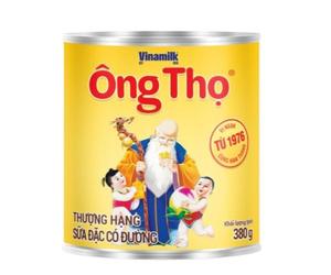 Sweetened condensed milk 380g (Sữa đặc Ông Thọ nhãn vàng 380g)