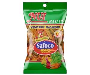 Noodles: Safoco Short-tubed Vege Macaroni 500g