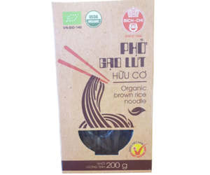 Noodles: Bich Chi Organic Brown Rice Noodle 200g