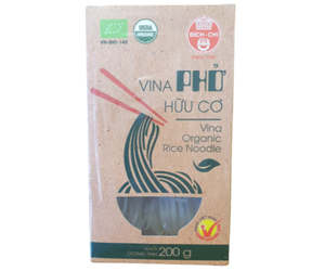 Noodles: Bich Chi Organic white Rice Noodle 200g