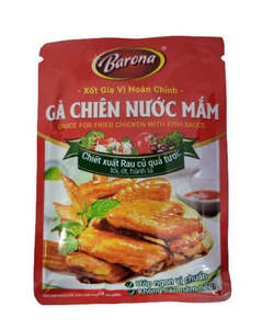 Fish Sauces Dipping: Barona sauce for fried chicken with fish sauce 80g (Sốt gà chiên nước mắm 80g)