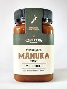 Products: Raw Manuka Honey MGO 400+