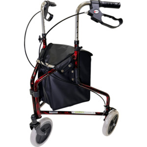 Products: 3 Wheeled Aluminium Rollator – Goldfern Mobility