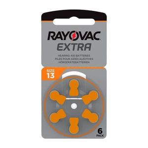 Hearing Aid: Rayovac Hearing Aid Batteries size 13