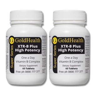 Ingredients A Z: Twin Pack - XTR-B Plus Vitamin B Complex