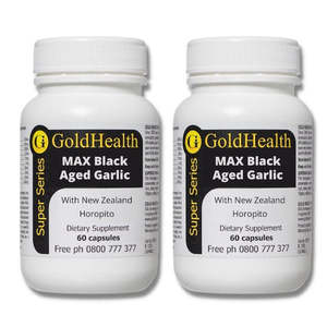 Twin Pack - Aged Black Garlic with NZ Horopito