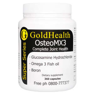Antioxidants: OsteoMX3 Glucosamine and Fish Oil
