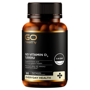 Go Healthy: Vitamin D3 1,000iu (Go Healthy NZ)