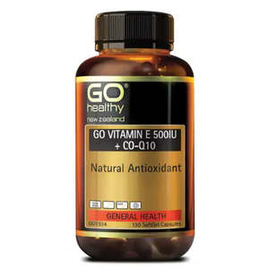 Go Healthy: Vitamin E 500iu & Co-Q10 (Go Healthy NZ)