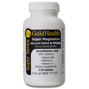 Ingredients A Z: Super Magnesium 1000 Relaxation and Sleep