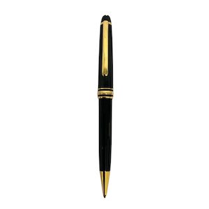 Others: Montblanc Meisterstuck Gold Coated Ballpoint Pen