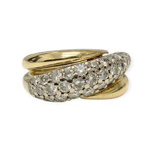 Products: Diamond 1.50ct Rin in 18K White and Yellow Gold