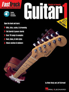 Guitar Books And Learning Material: HAL LEONARD FastTrack Guitar Method - Book 1