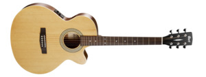 Acoustic Electric Guitars: CORT SFX-ME Acoustic Electric Guitar with bag