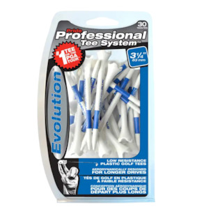 Golf Tees Golf Ball Markers: Pride Evolution Golf Tee | Blue 3 1/4" | 30 Pack