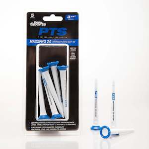 Golf Tees Golf Ball Markers: Pride PTS MaxxPro 2.0 Oversize Plastic Tee 3-1/4" (5 Pack)