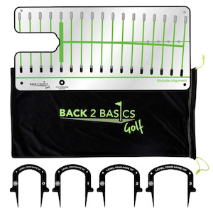 Golf Training Aids: Back 2 Basics Pro Path Putting Mirror With Gates