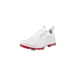 Ecco: ECCO Biom Tour Women's Golf Shoes | White/Red