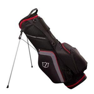Wilson Lite Carry Bag | Black/Charcoal/Red