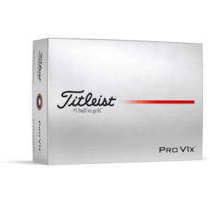 Titleist 2025 Pro V1x Golf Balls | High Numbers