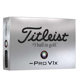 Titleist Balls: Titleist Pro V1x Left Dash Golf Balls