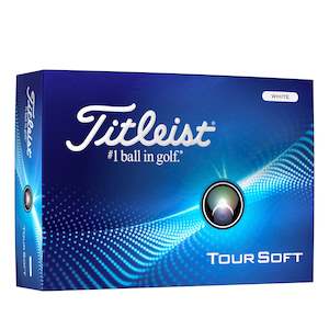 Titleist 2024 Tour Soft Golf Ball | White