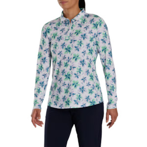 FootJoy Womens Long Sleeved Floral Shirt