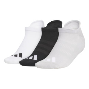 Adidas Women’s Comfort Low Socks | White/Grey/Black | 3-Pack