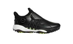 Golf Shoes: Adidas Mens Tour360 22 Boa Golf Shoes Core Black/Core Black/Iron Metallic